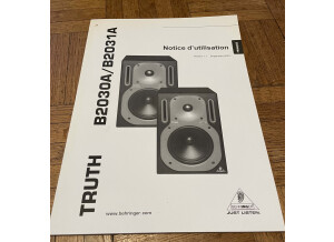 Behringer Truth B2031A