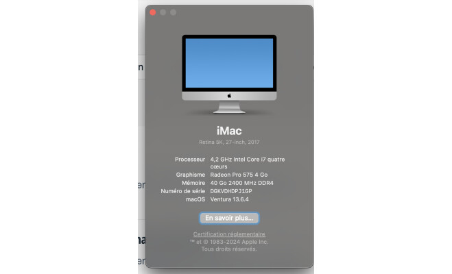 Apple iMac 27" (72000)
