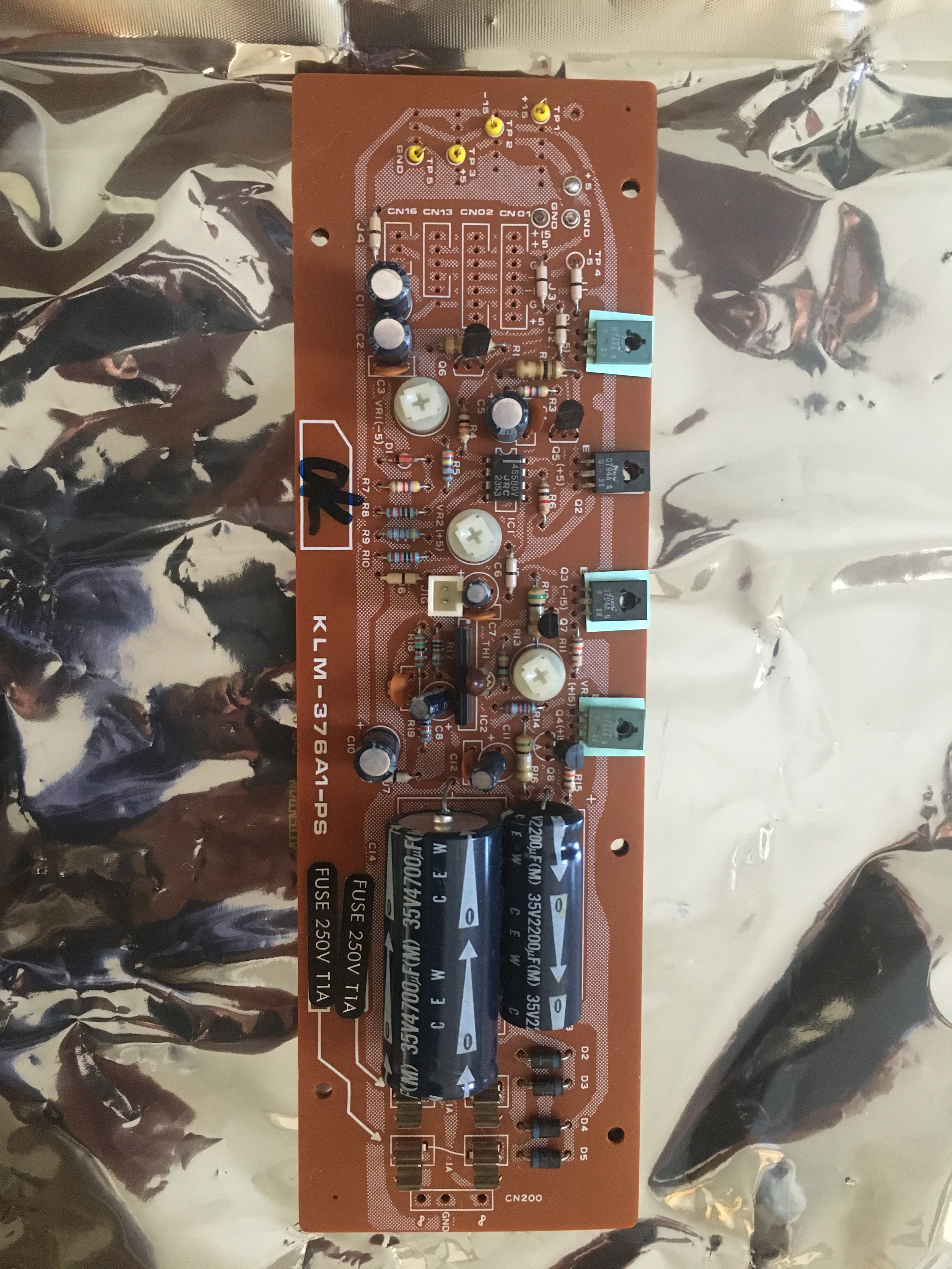 Korg Polysix Original Board KLM376 A1-PS