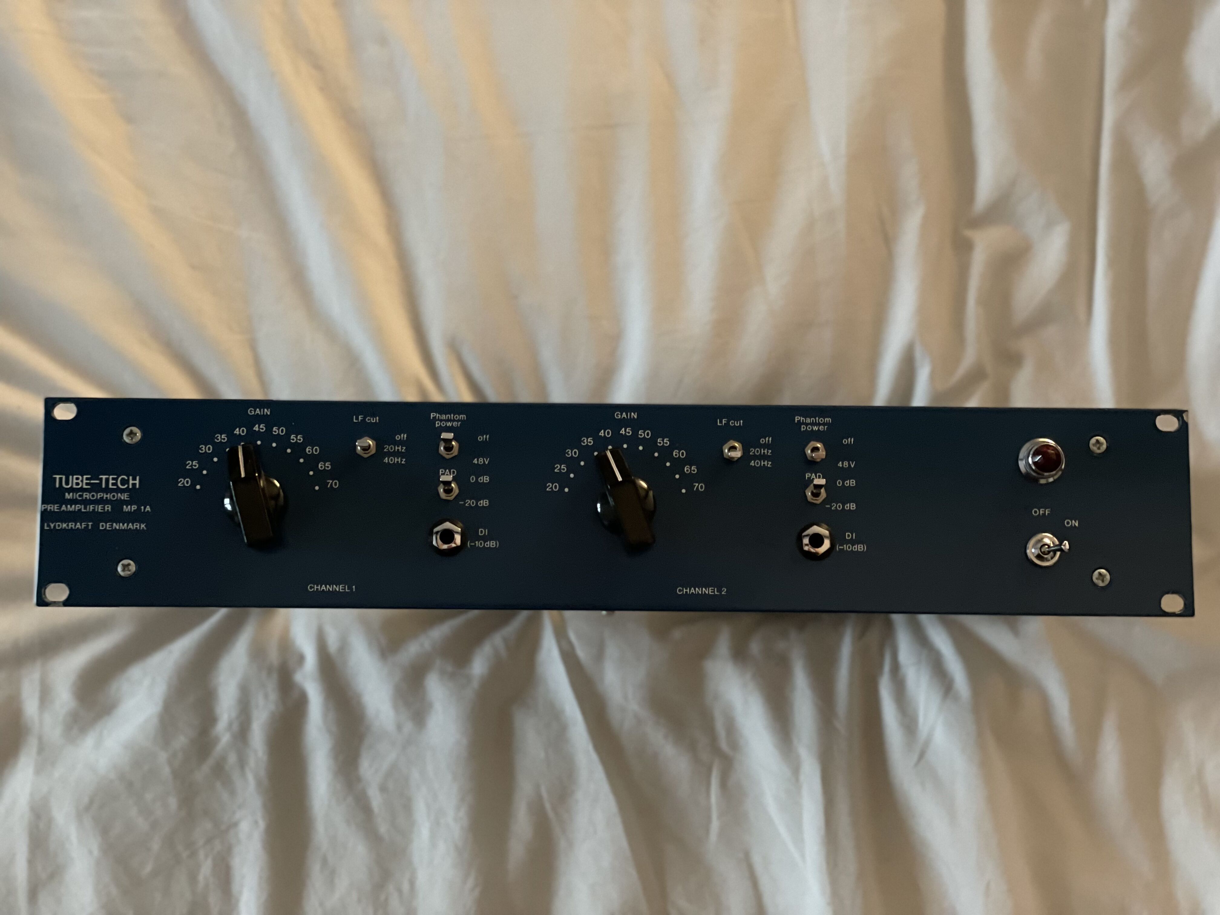 Vends préampli micro stéréo Tube-Tech MP1A