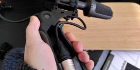 Audio-Technica AT-8022+Rycote Pistol Grip