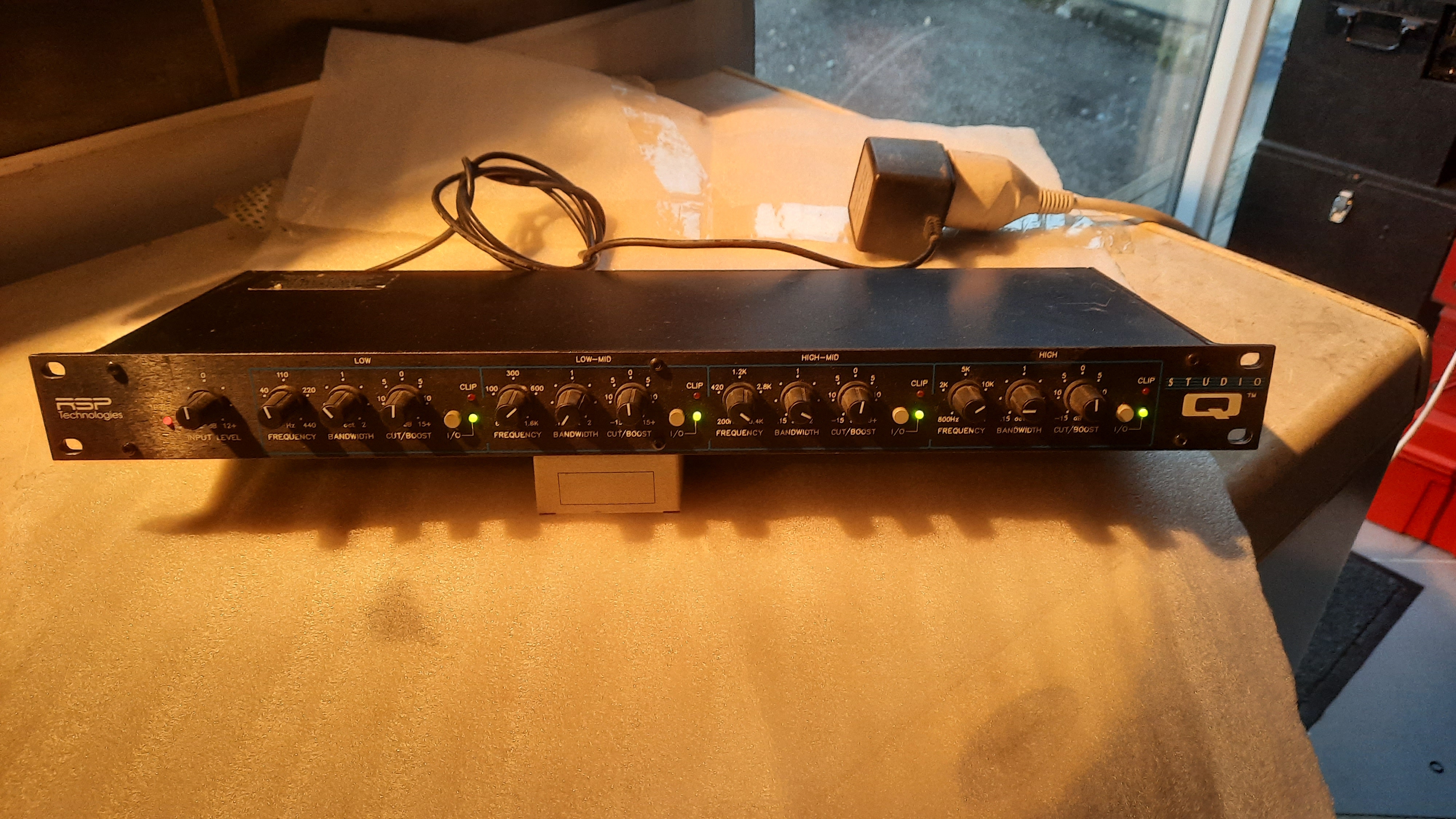 Equaliseur RSP Technologies Studio Q 4 bandes