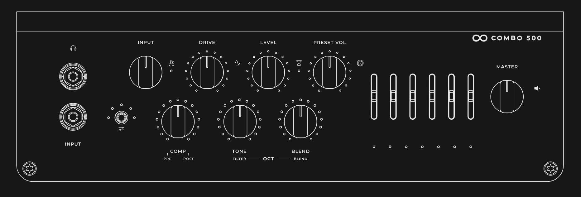 Darkglass Electronics Infinity 500 Combo 210 : Infinity 500 Combo 210PANEL