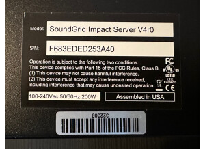 Waves SoundGrid Impact Server