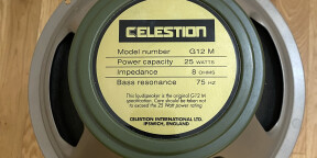Celestion Greenback G12m25 