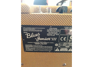 Fender Blues Junior III Lacquered Tweed