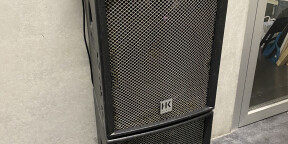 HK Audio Pro 15 (membranes neuves), inclu. cables speakon et ampli