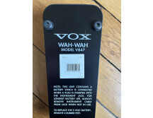 Vox V847A Wah-Wah Pedal (2007) (30414)