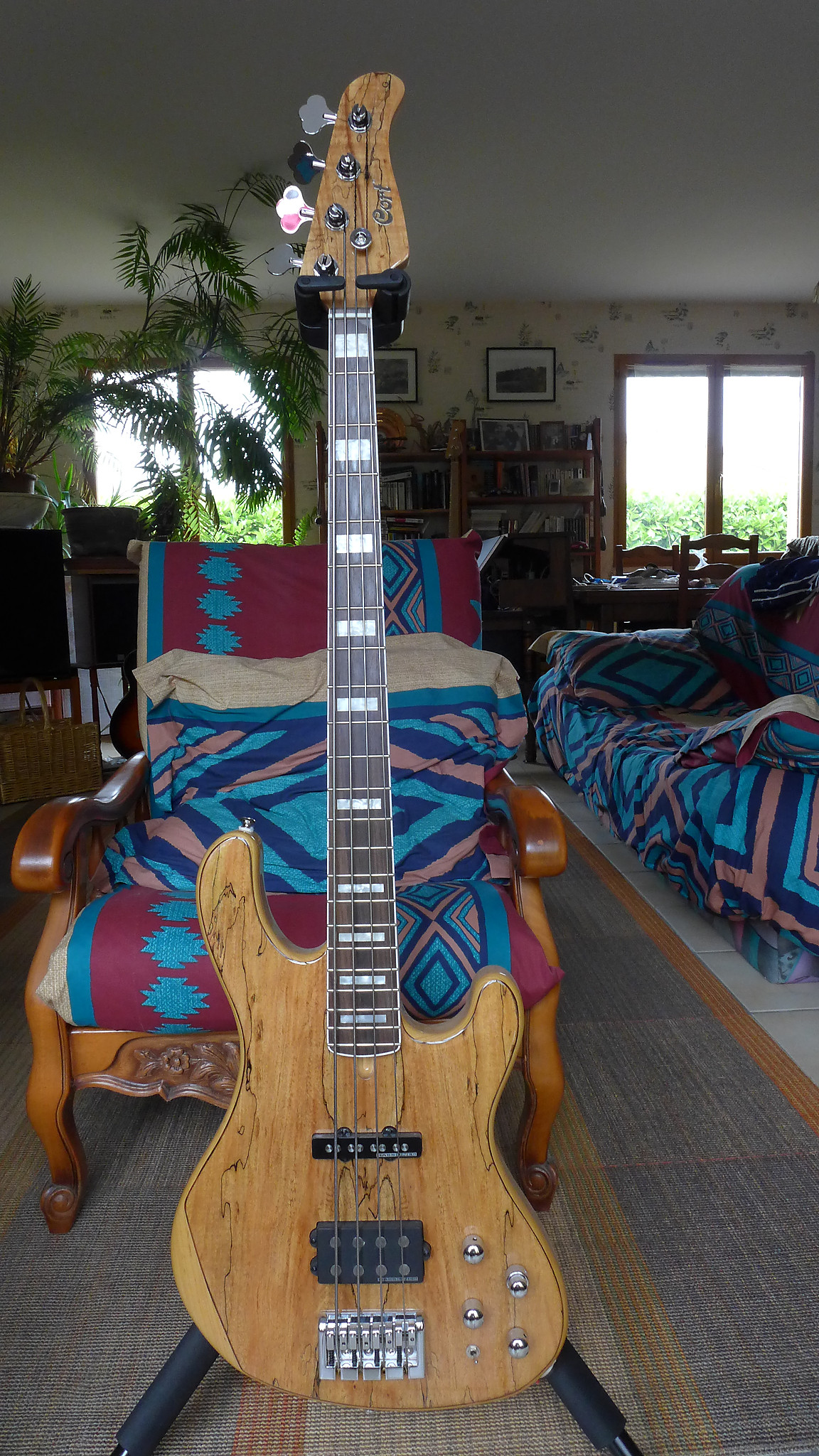 Vends guitare basse Cort GB4 custom