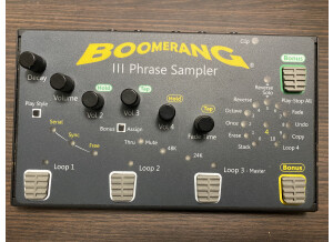 Boomerang III Phrase Sampler