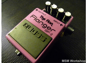 Boss BF-2 Flanger - The Flan - Modded by MSM Workshop