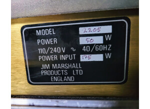 Marshall 2205 JCM800 Split Channel Reverb [1982-1989]