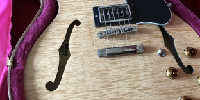 Vends guitare electrique Gibson ES-335 DOT REISSUE ANTIQUE NATURAL FIGURED FLAME MAPLE
