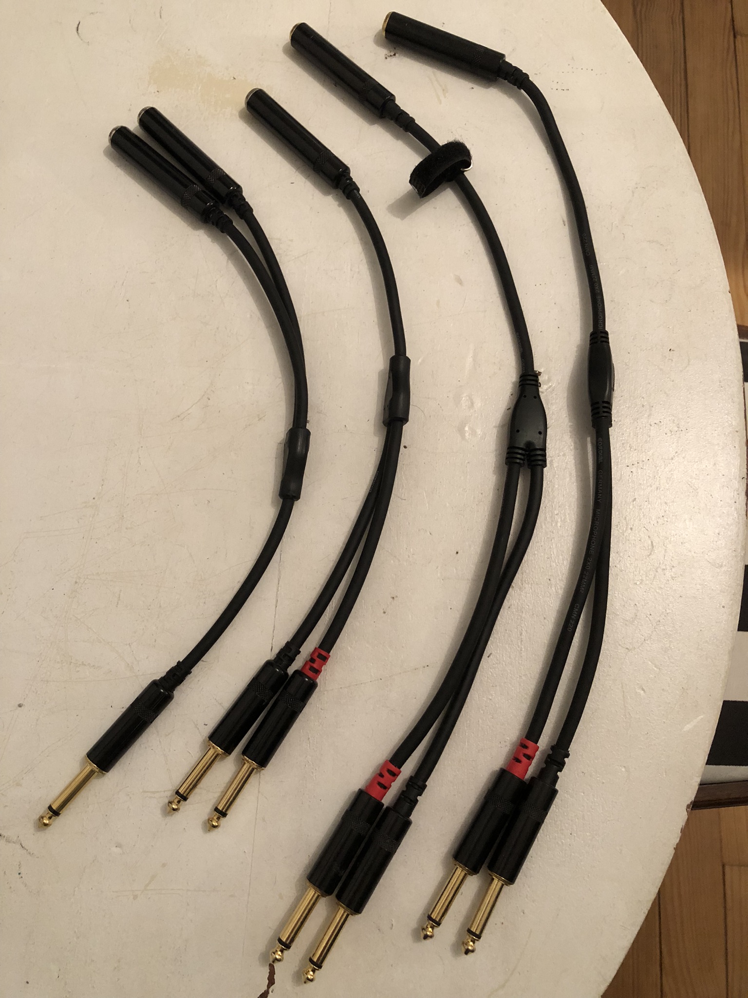 cable jack male-femelle