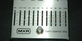 Pédale d'égalisation MXR 10 Band EQ