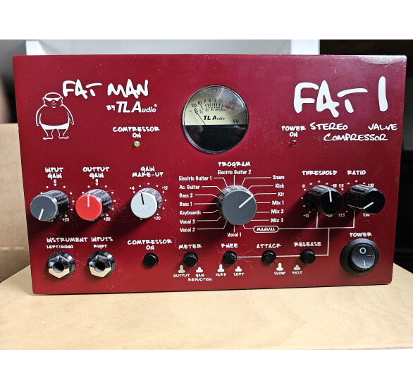TL Audio Fat 1 Stereo Valve Compressor (53443)