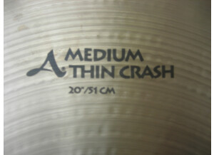Zildjian Avedis Medium Thin Crash 20'' (23211)