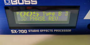 Vends processeur multi effets: Boss - SX-700