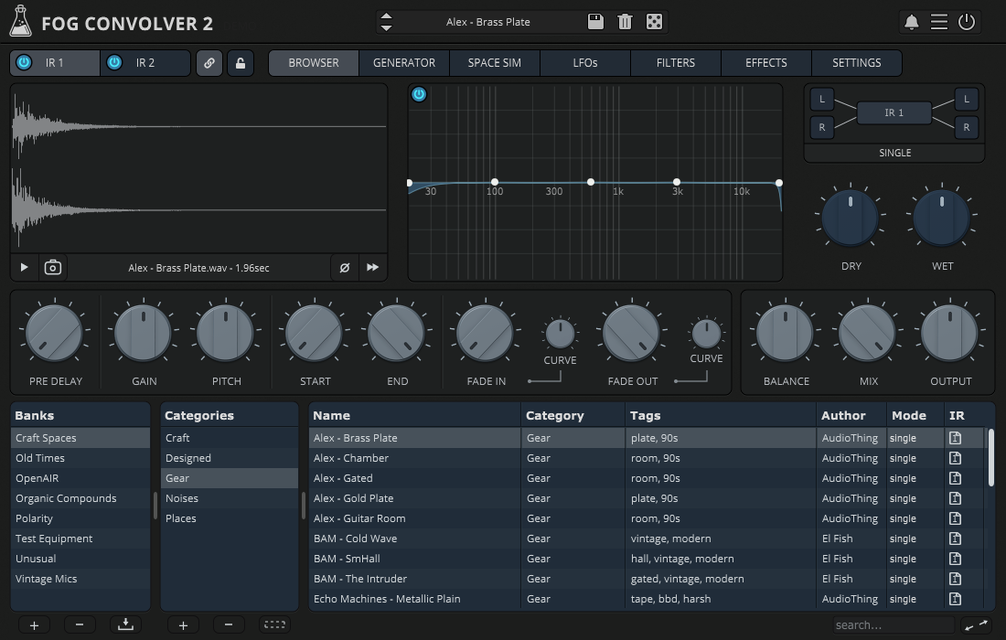 AudioThing Fog Convolver 2
