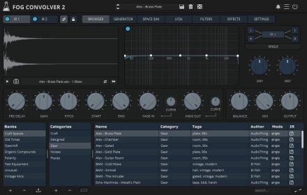 AudioThing Fog Convolver 2 AudioThing Fog Convolver 2