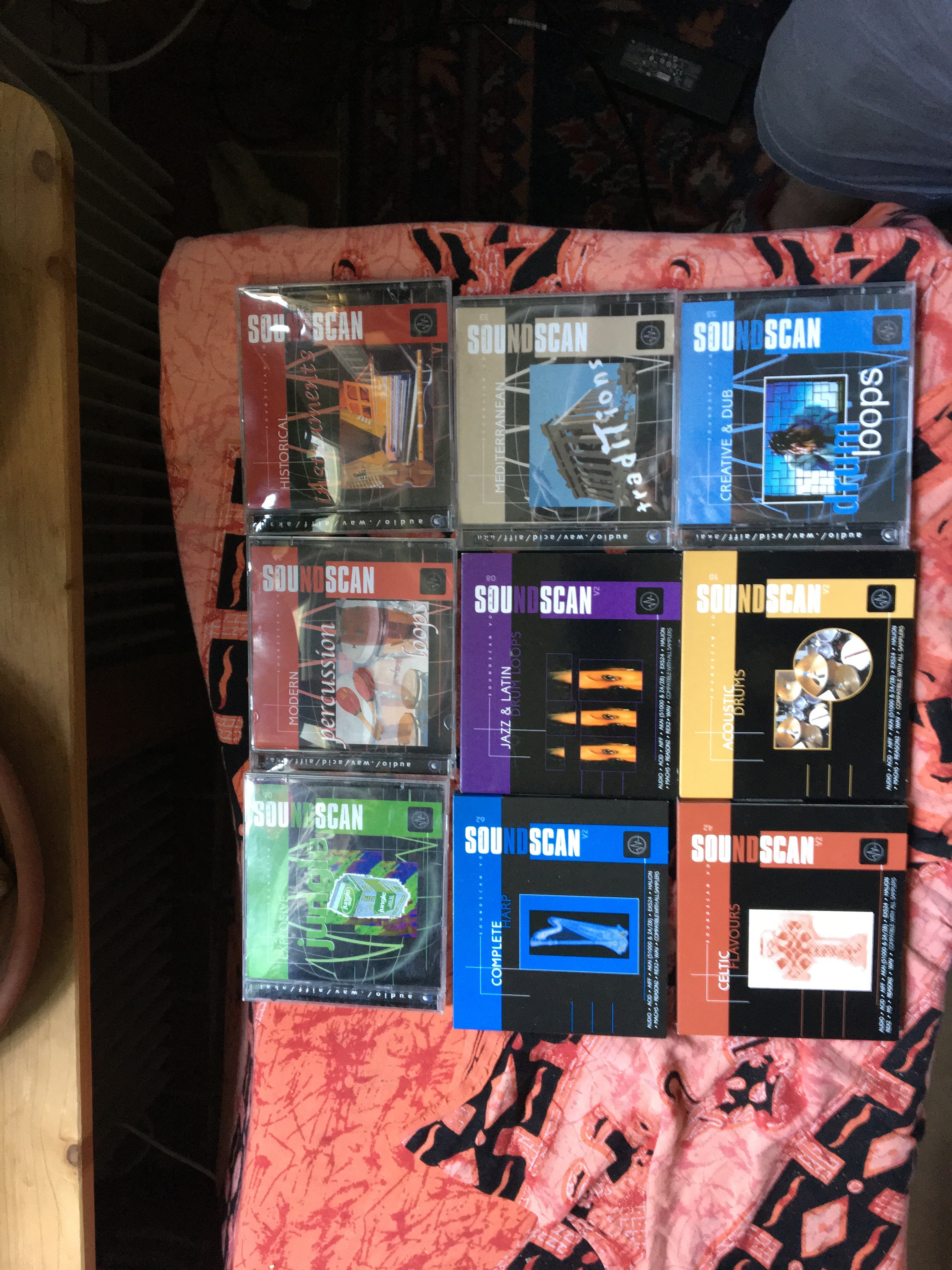 Lot de Cds Soundscan à vendre