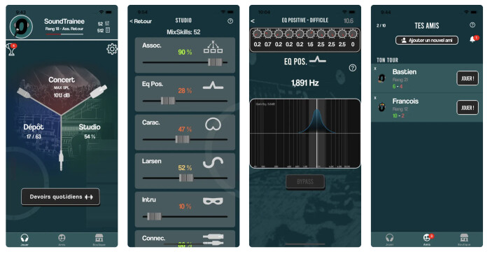 Captures d'écran iPhone Captures d'écran iPhone