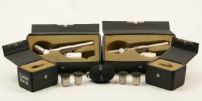 Pair of AKG C451E + CK1 + CK2 caps + swivel joints A51 + -10 and -20db pad Collector Set