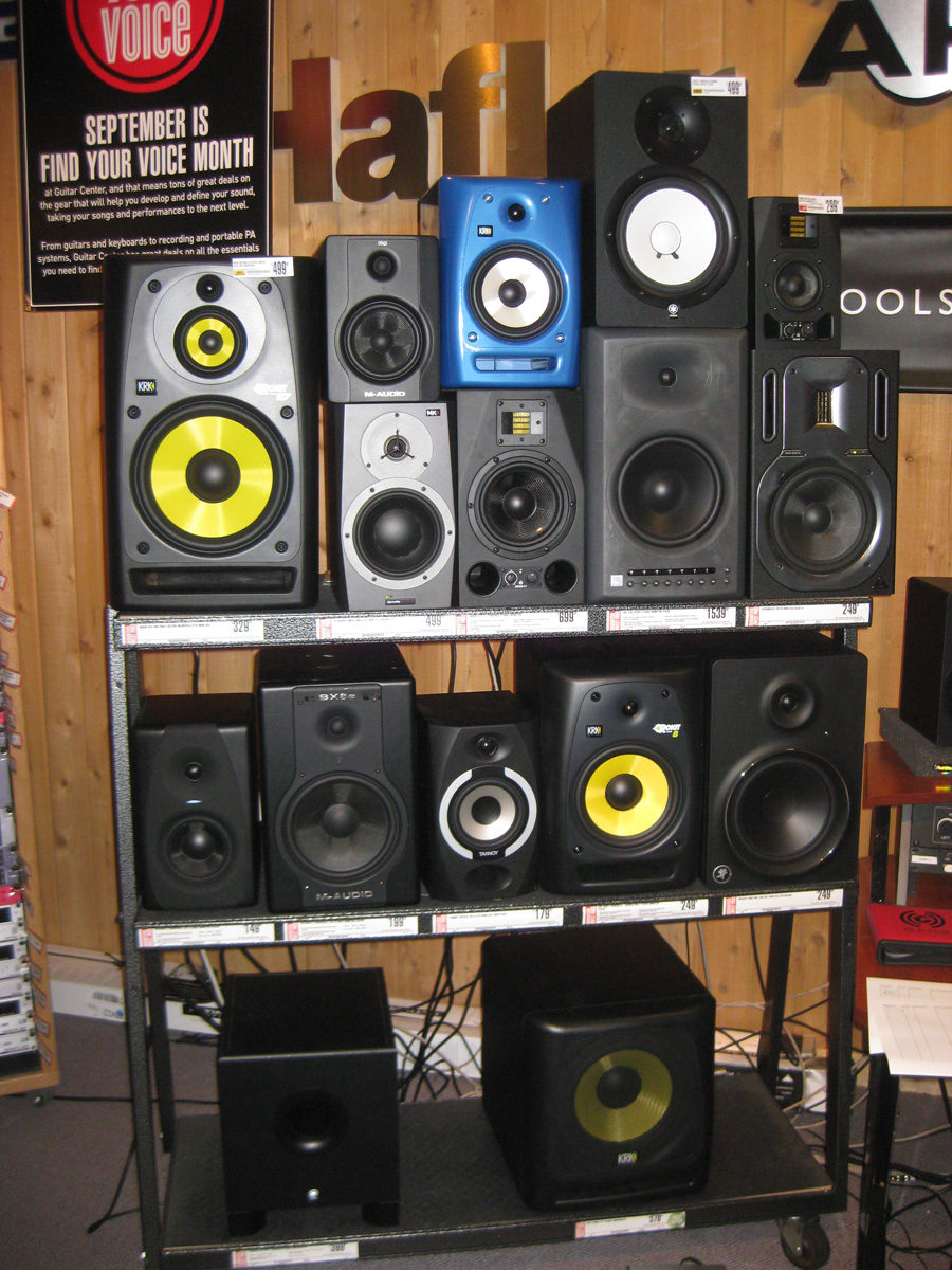 Enceintes de monitoring