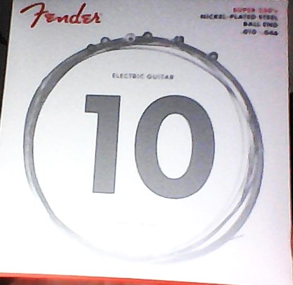 Fender Super 250's Nickel-Plated Steel Guitar Strings