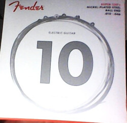 Fender Super 250's Nickel-Plated Steel Guitar Strings