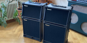 2x Roland SA-300 Stage Amplifier