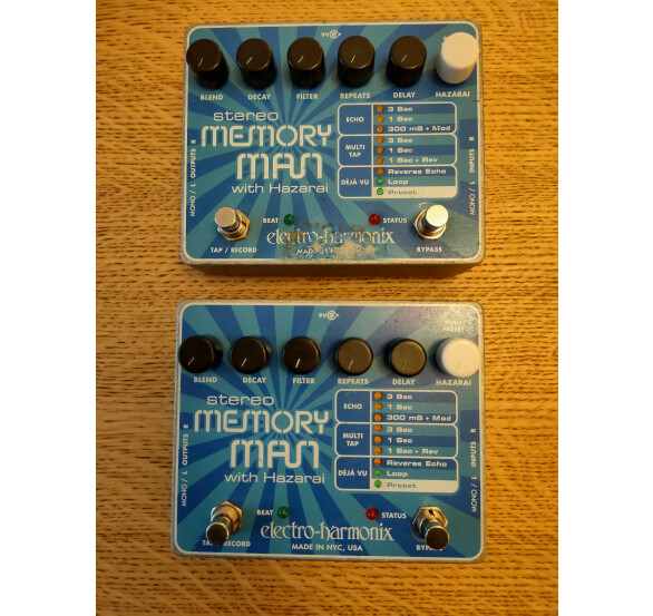Electro-Harmonix Stereo Memory Man with Hazarai (63425)