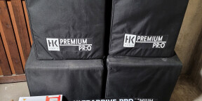 Sono HK Premium pro complète + amplis crest cpx 2600 + processeur Behringer ultradrive pro 2496 et accessoires