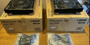2x Pioneer  CDJ-3000 DJM-900NXS2 