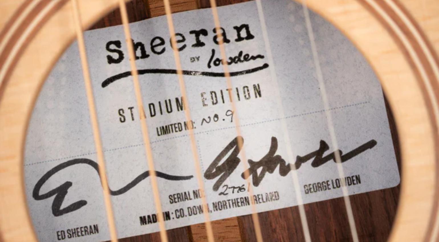 Stadium Edition &ndash; Limited Edition Ed Sheeran Replica