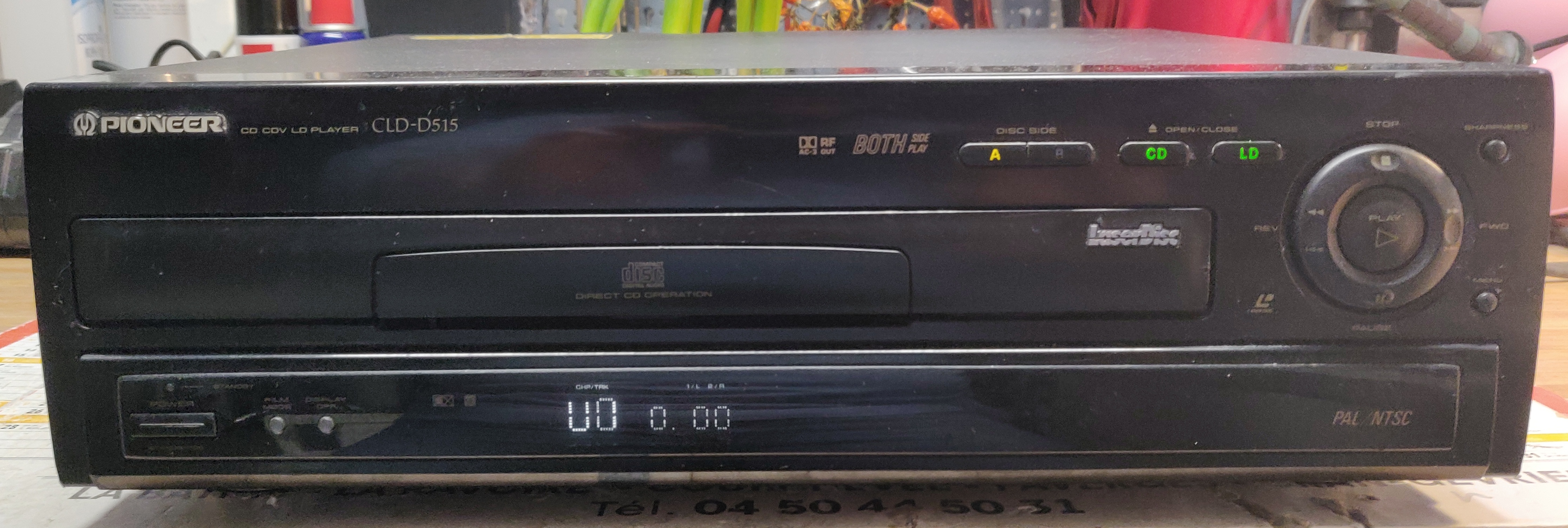 Lecteur Pioneer CLD D-515