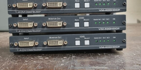 Lot de 4 distributeurs DVI 1entrée vers 4 sorties Kramer VM-400HDCP