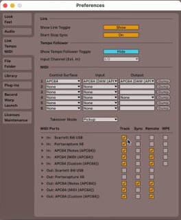 Preferences Preferences