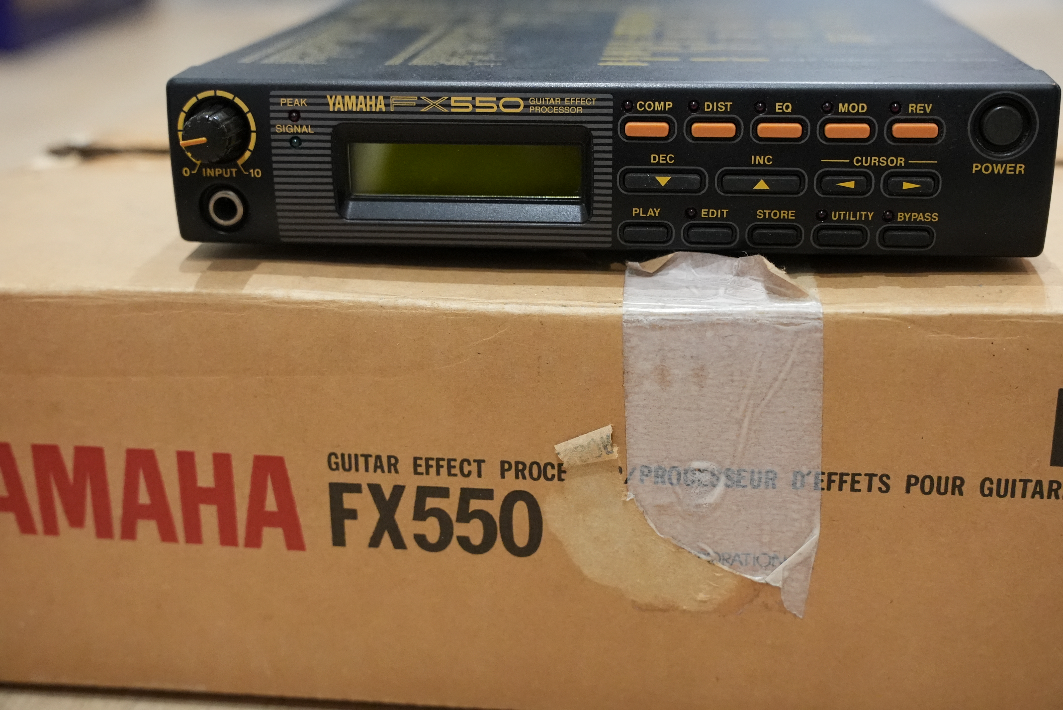 ギター YAMAHA  FX550  GUITAR EFFECT PROCESSOR Yamaha FX550 Guitar Effect Processor | eBay