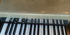 Fender Rhodes Piano Bass 1966 - Silver révisé  Exceptionnel dans cette état avec flight case sur mesure d'origine!!!!! trés rar