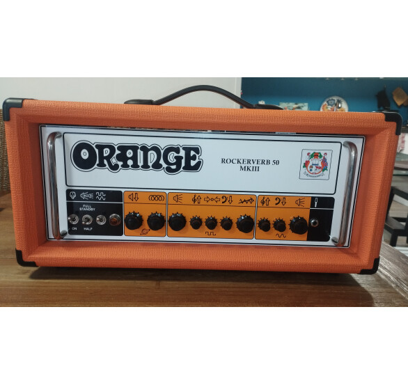 Orange Rockerverb 50 MKIII Head (12800)