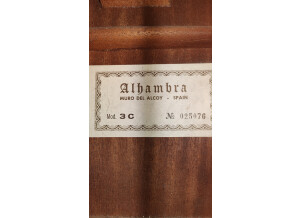 Alhambra Guitars 3 C (16625)
