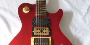 guitare electrique SAMICK série Gregg Bennette AV1 avion type Lespaul, avec 3 micros customisée de haute qualité