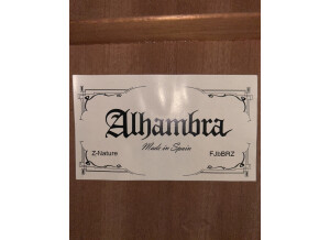 Alhambra Guitars Z-Nature