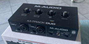 vends M-Audio M-Track Duo, NEUF facture a lappui