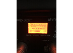 Audiophony Myos18ASub