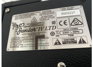 Fender Pro Junior IV
