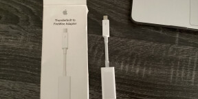 Adaptateur thunderbolt to firewire 800 