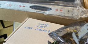 vends convertisseur AD/DA lynx aurora 8 + carte adat + carte firewire 400