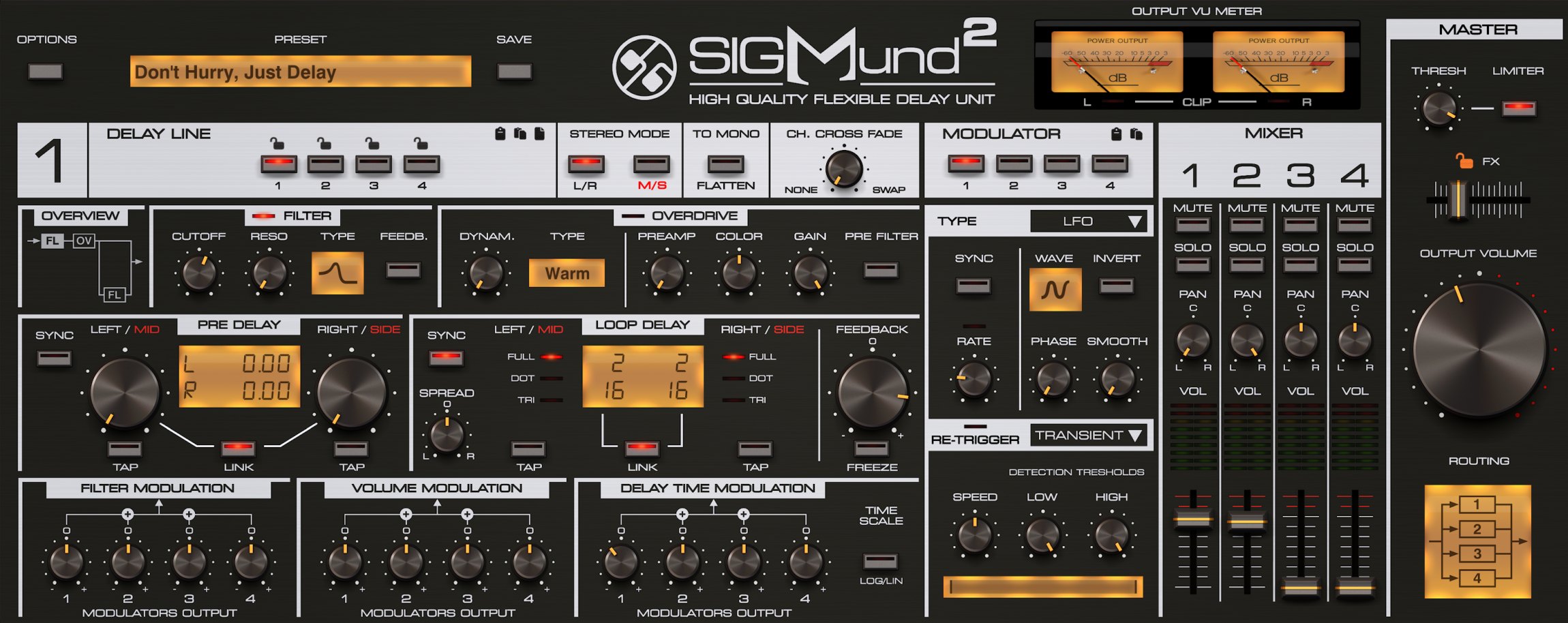 D16 Group Sigmund 2 : gui